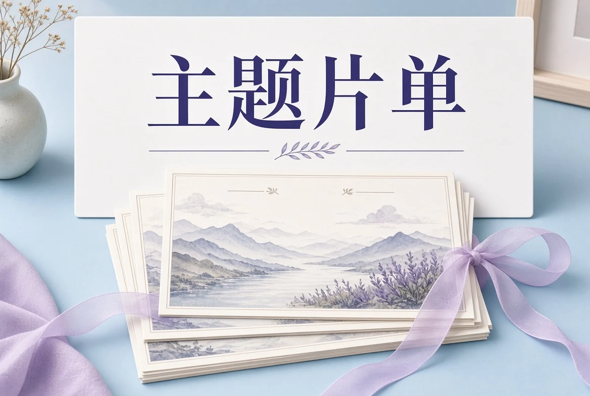 主题片单 - 国产视频观影路径整理